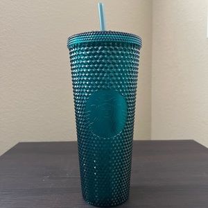 Starbucks China Green Glitter Studded Tumbler